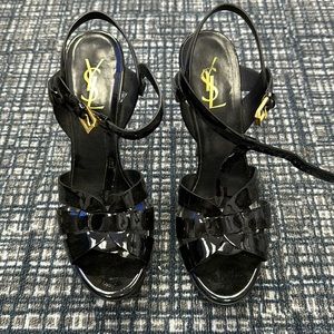 YSL platform sandals